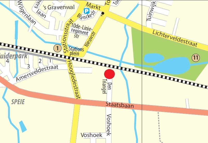 Locatie recyclagepark Locatie recyclagepark